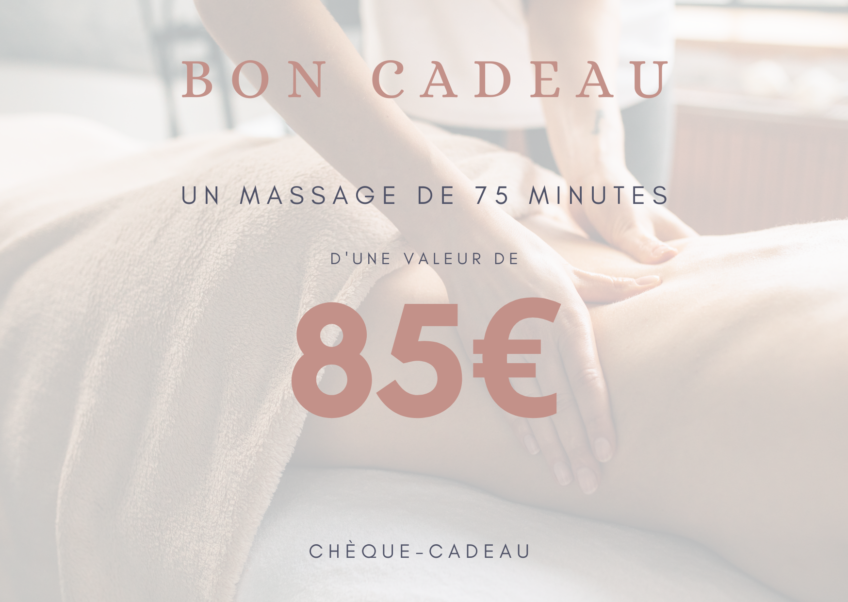 bon cadeau - massage relaxant